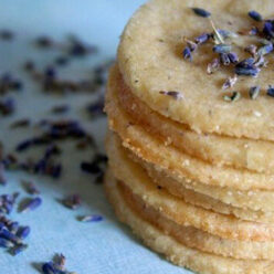 Lavender cookies