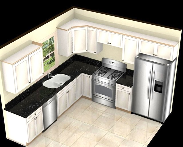 Kitchen Layout Drawing