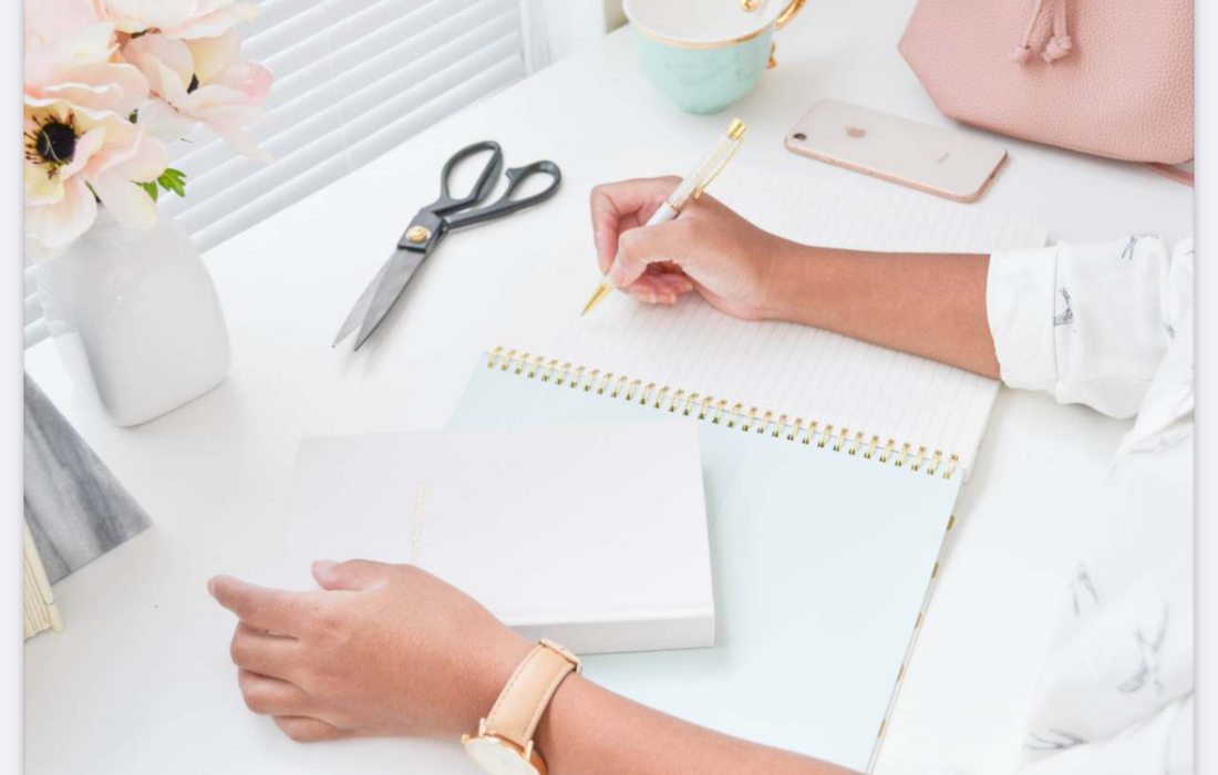 Desk Office Women Hands