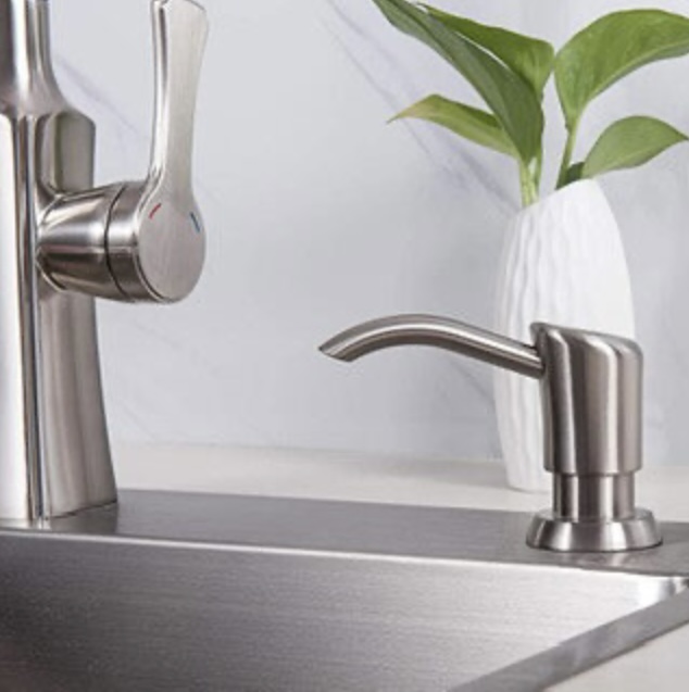 Sink Integrated Soap Dispenser