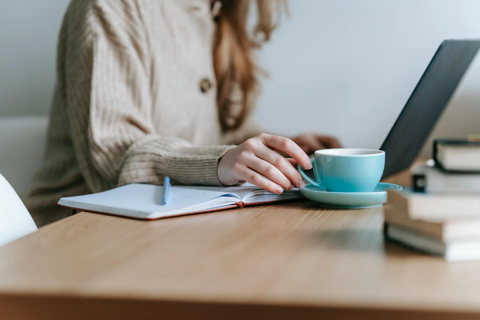 Woman working