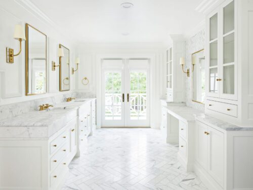 White Marble Bathroom for Ideas for Bathroom Refresh