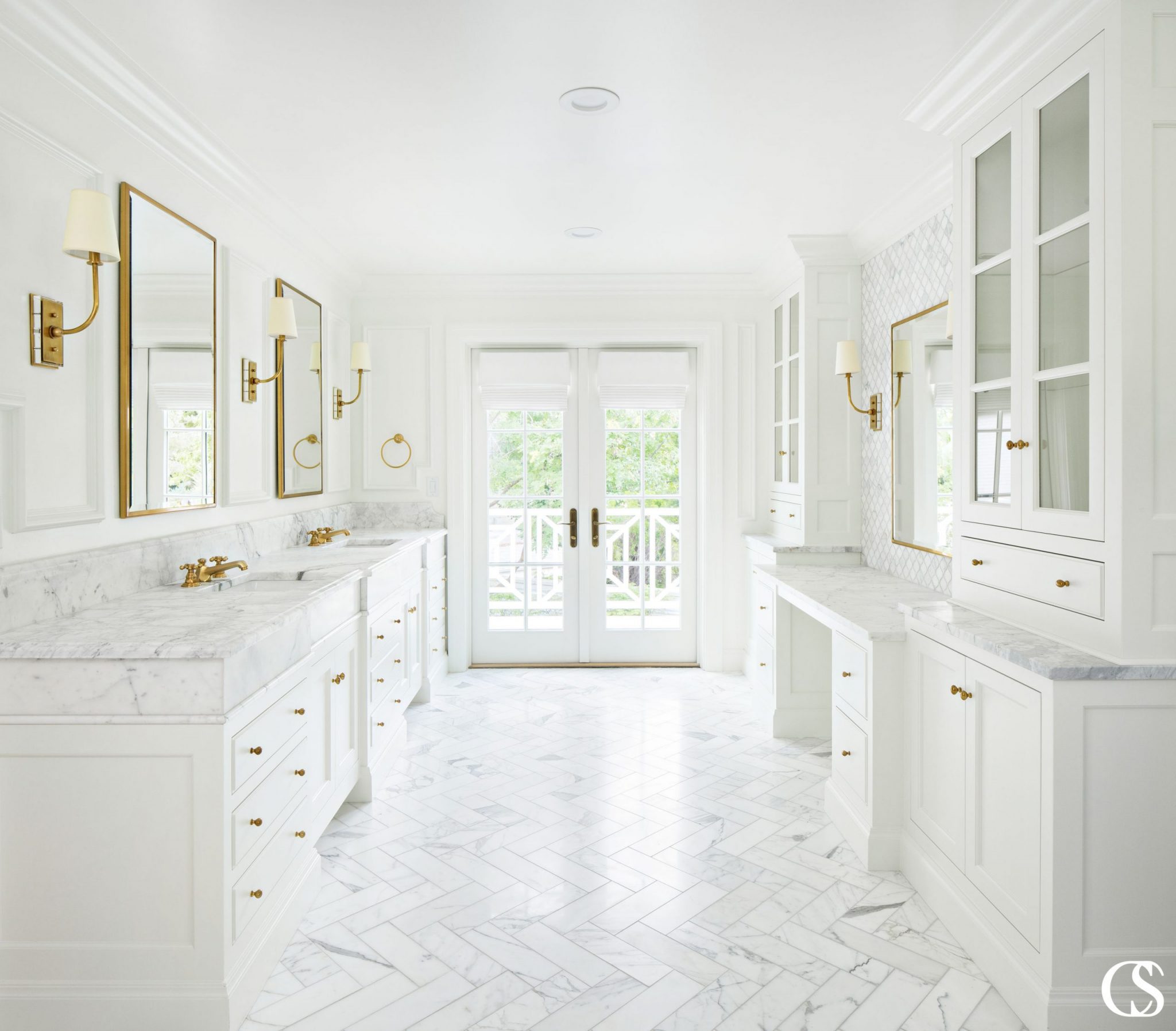 White Marble Bathroom for Ideas for Bathroom Refresh