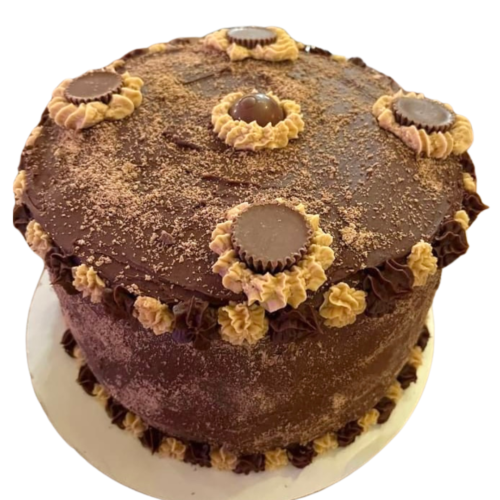 Peanut Butter Cup Chocolate Layer Cake