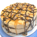 Carmel Snickers Cakes