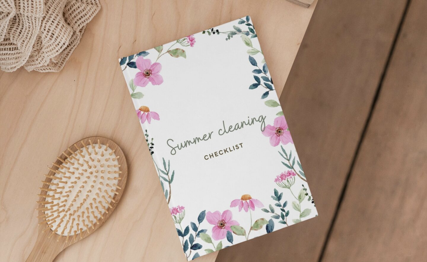 Summer Cleaning Planner
