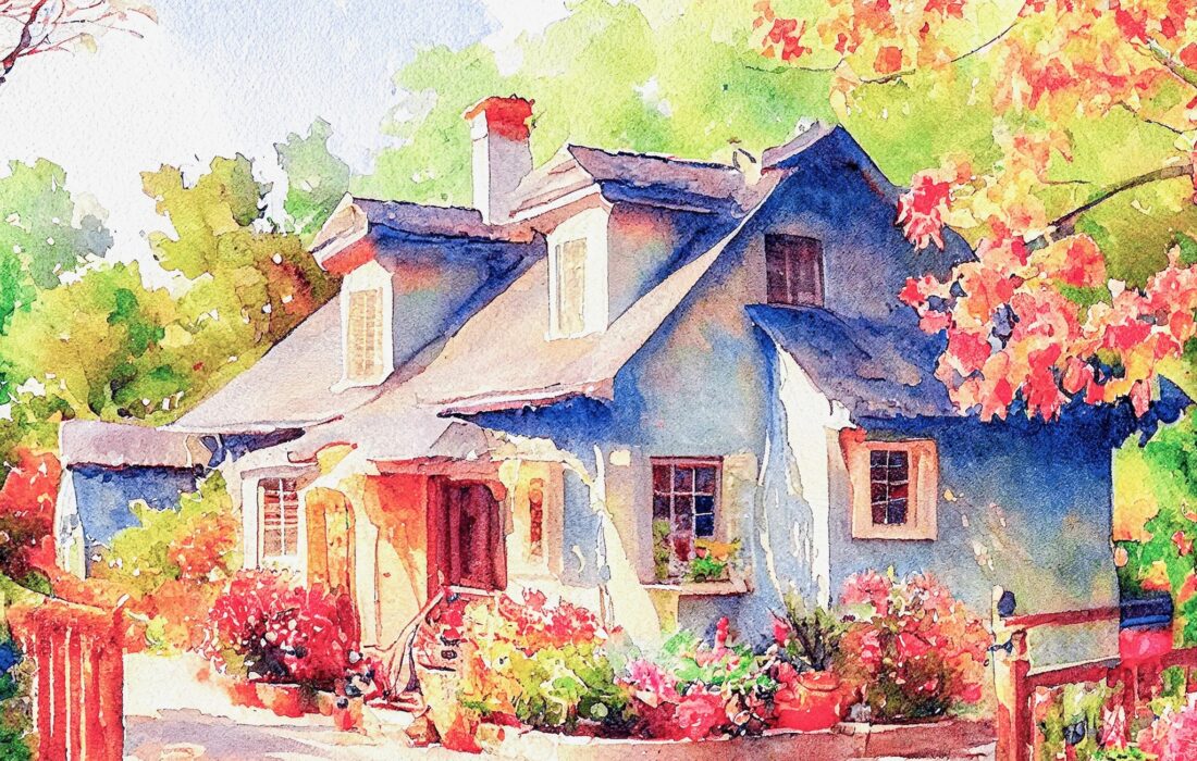 Painting of a Home