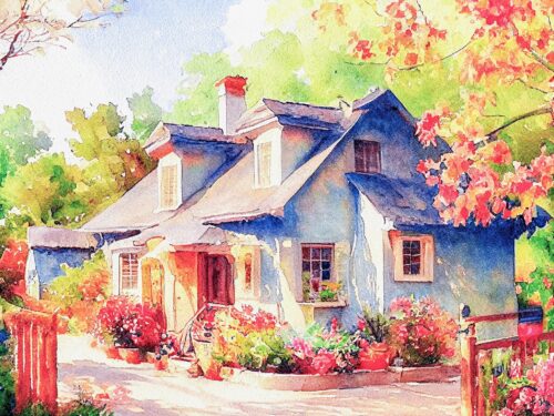 Painting of a Home