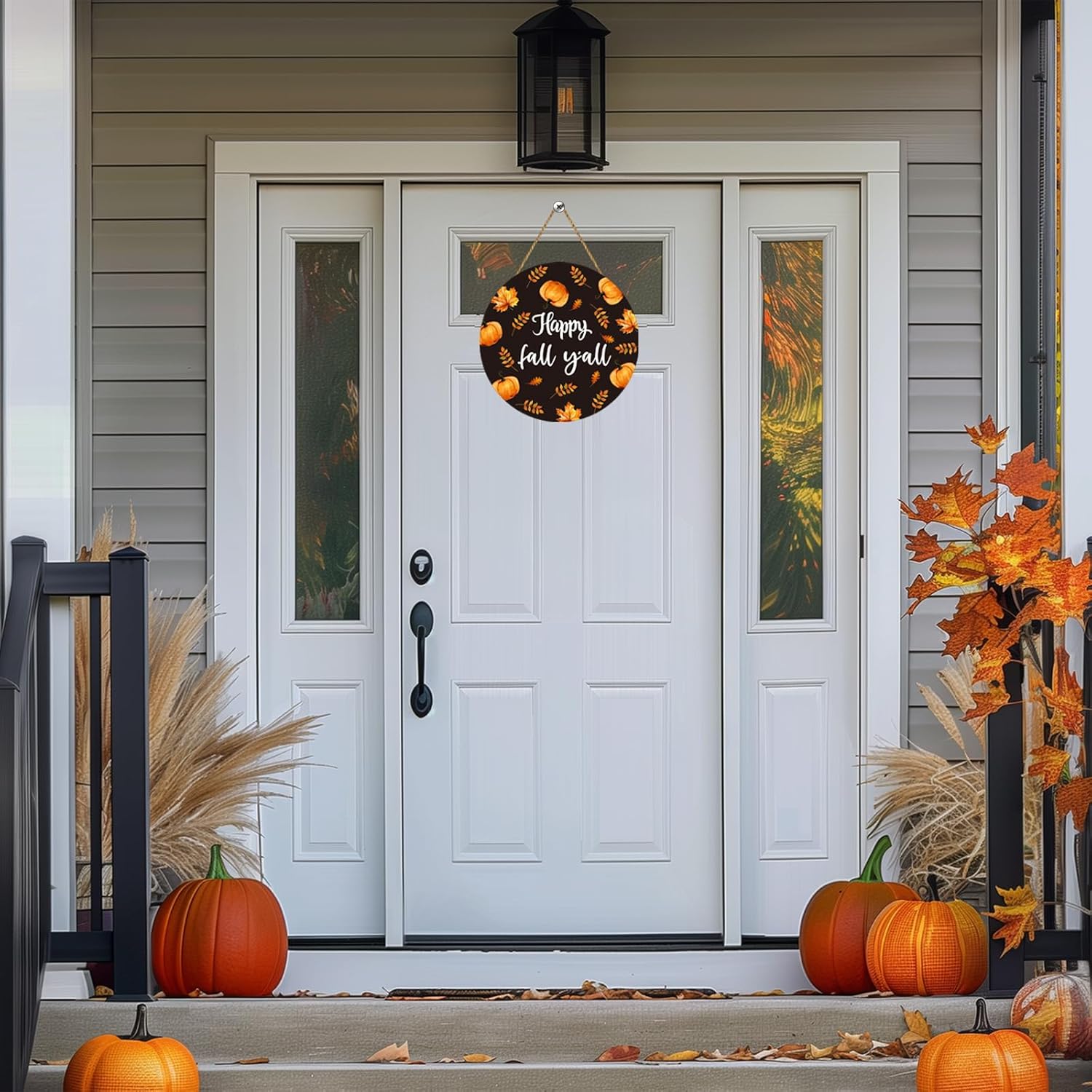 Simple and Affordable Fall Front Porch Ideas