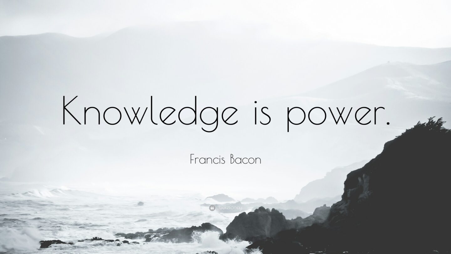 Knowledge is Power