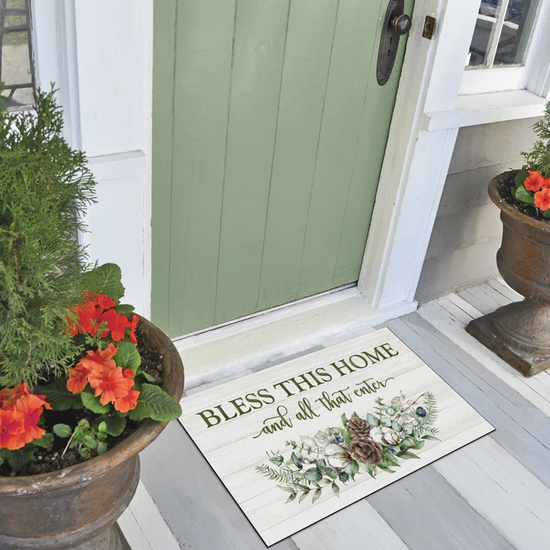 Fall Front Door Mat