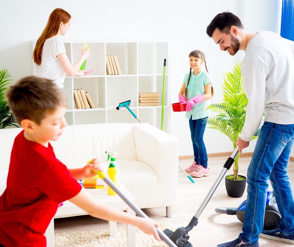 Family cleaning