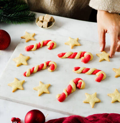 Candy Cane Cookies