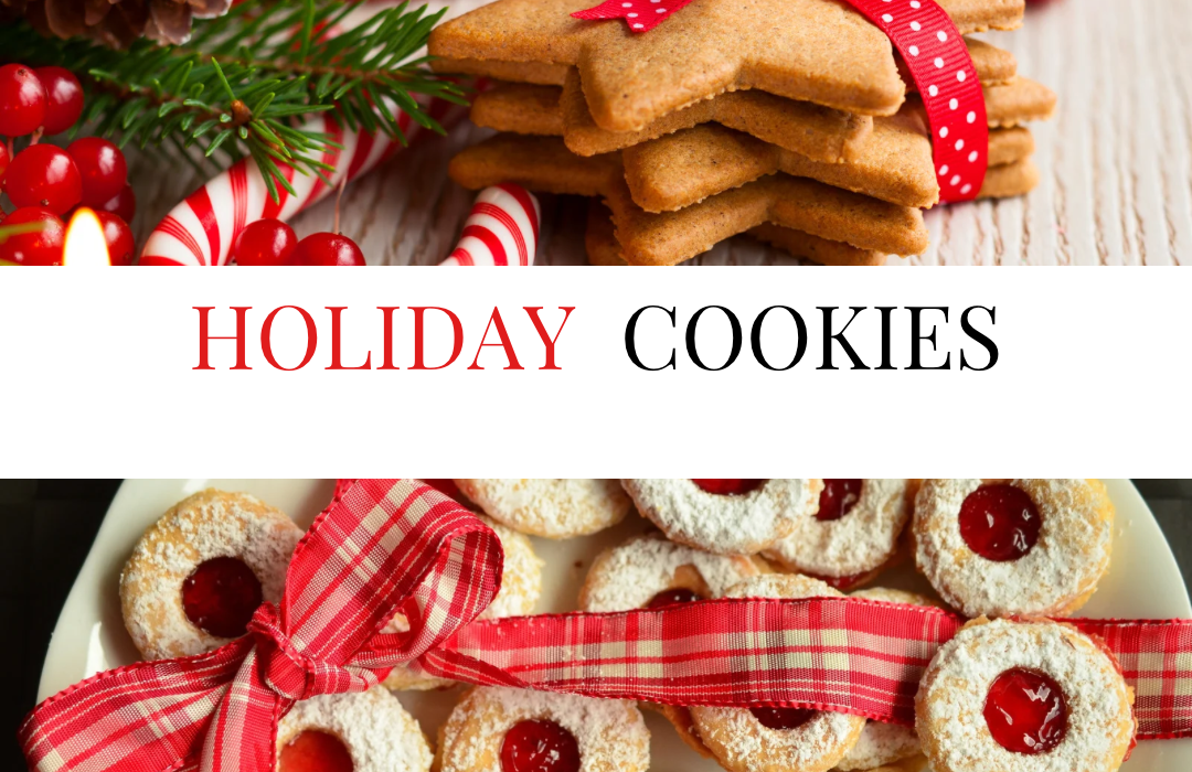 Holiday cookie banner