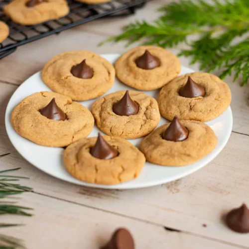 Peanut butter blossoms