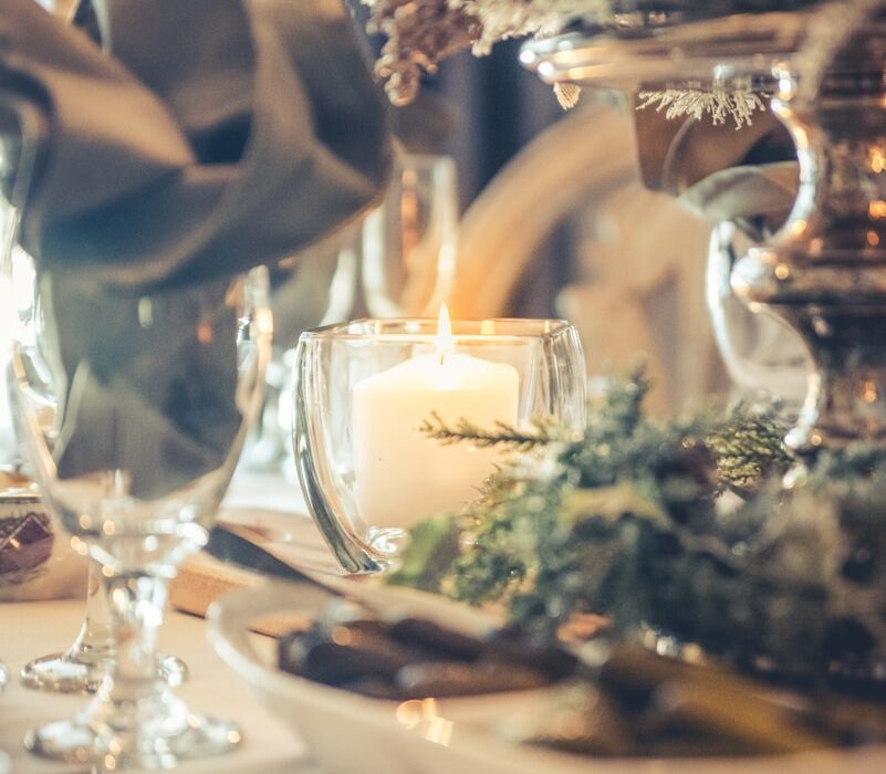 Photo by Todd Trapani white pillar candle