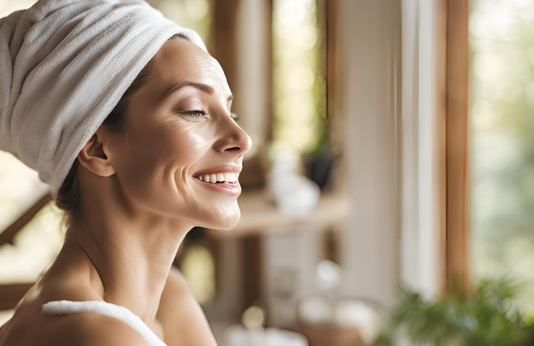 Women spa day home