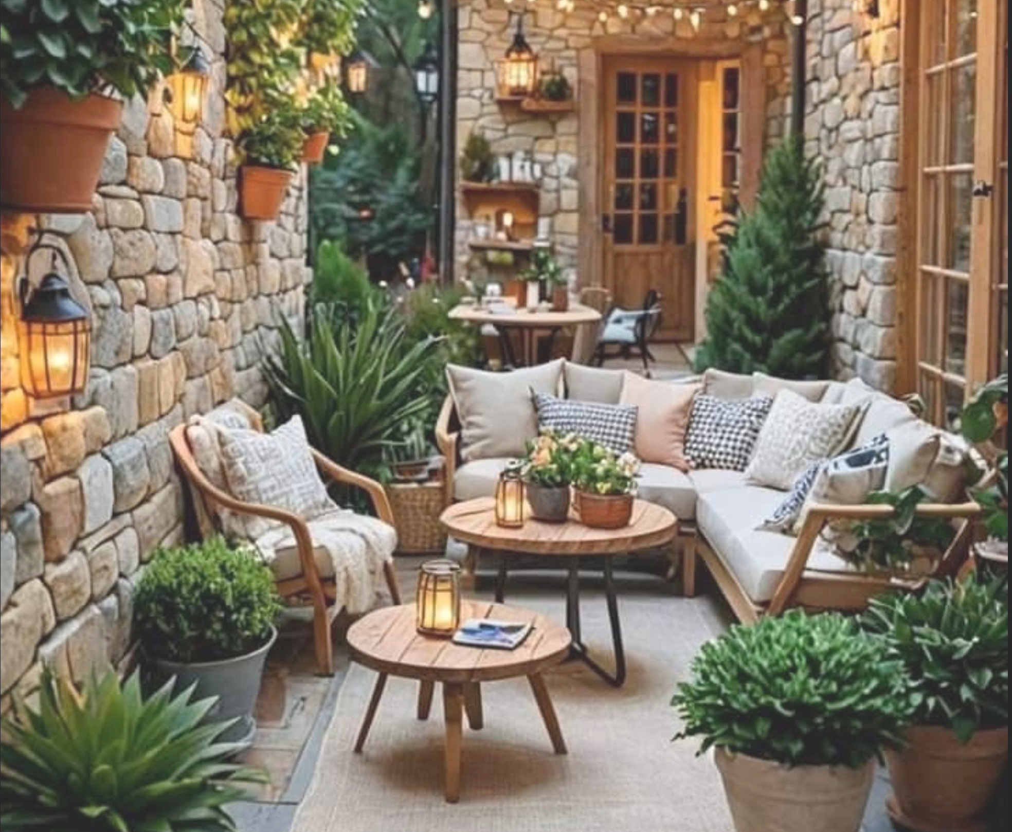 cozy patio