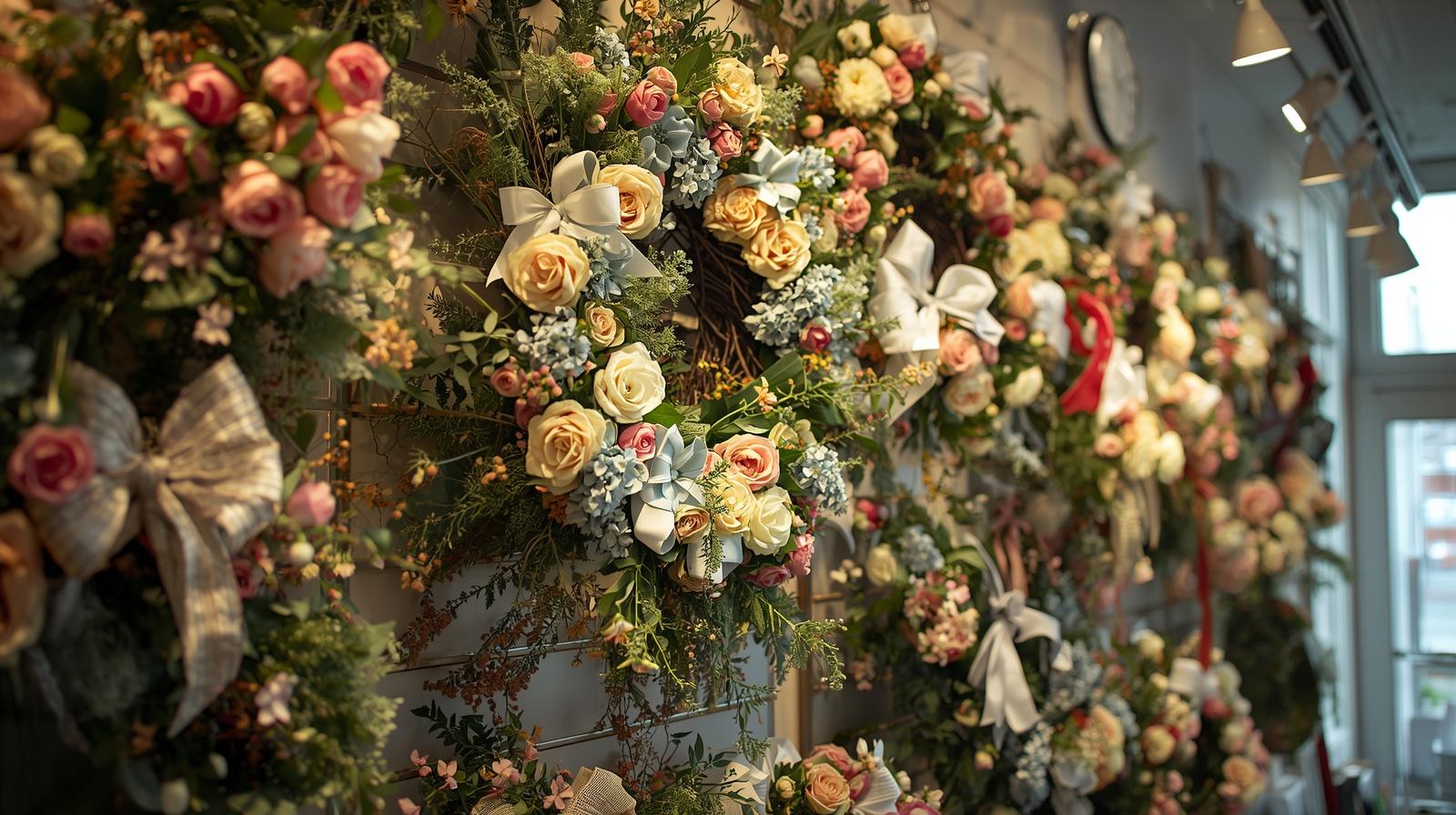 How I Update My Home with Spring Wreaths